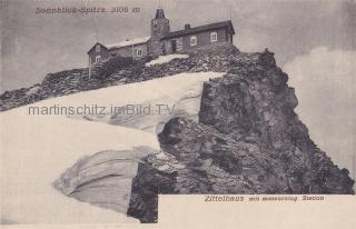 Sonnblick-Spitze Zittelhaus  - Stubach - alte historische Fotos Ansichten Bilder Aufnahmen Ansichtskarten 