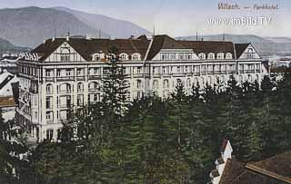 Villach Parkhotel - Oesterreich - alte historische Fotos Ansichten Bilder Aufnahmen Ansichtskarten 