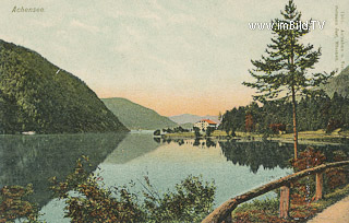 Achensee - Eben am Achensee - alte historische Fotos Ansichten Bilder Aufnahmen Ansichtskarten 