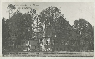 Hotel Auenhof - Velden am Wörther See - alte historische Fotos Ansichten Bilder Aufnahmen Ansichtskarten 