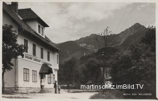 Gallob's Gasthof und Fleischhauerei - Villach Land - alte historische Fotos Ansichten Bilder Aufnahmen Ansichtskarten 