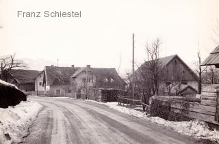 Egg am See, Anwesen Moser, Weberhof und Aschgan - Egg am Faaker See - alte historische Fotos Ansichten Bilder Aufnahmen Ansichtskarten 