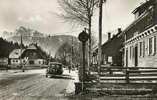 Grenzübergang Wurzenpass - Villach Land - alte historische Fotos Ansichten Bilder Aufnahmen Ansichtskarten 