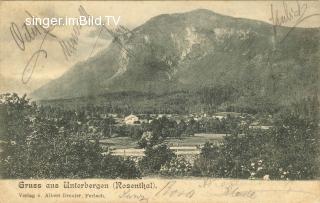 Unterbergen - Kärnten - alte historische Fotos Ansichten Bilder Aufnahmen Ansichtskarten 