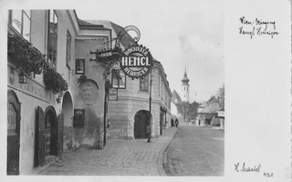 Gasthaus Hencl - Wien,Döbling - alte historische Fotos Ansichten Bilder Aufnahmen Ansichtskarten 