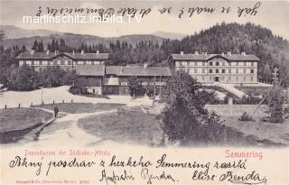 Semmering, Dependance der Südbahn-Hotels - Oesterreich - alte historische Fotos Ansichten Bilder Aufnahmen Ansichtskarten 